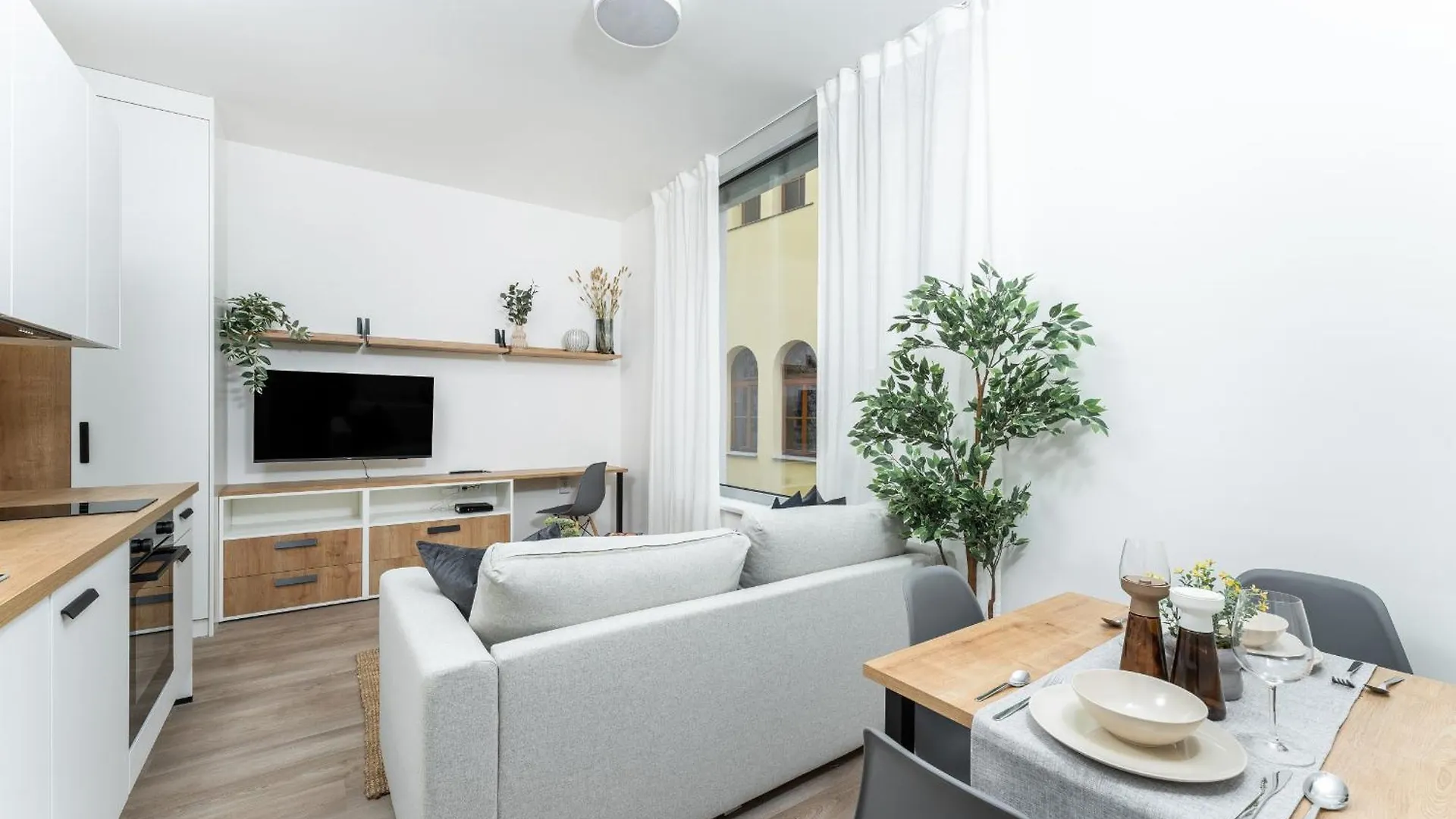 מלון דירות Mymozart Apartments Prague By Rentero Property צ'כיה